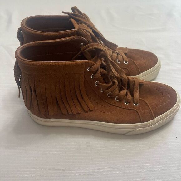 Vans Sk8 Hi Moc Suede Moccasin Suede Sneakers Shoes Size 6 Men’s 7.5 Women’s - Picture 4 of 11